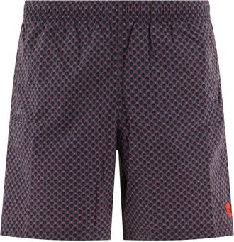 Alexander McQueen Hombre, Trajes de baño, Gris, Talla: L