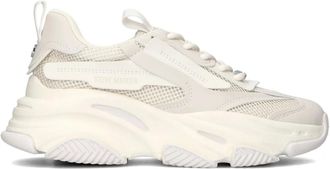 Steve Madden Schoenen, Dames, Wit, 40 EU, Beige Possession Lage Sneakers