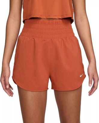 Nike One DX6642-825 Shorts Womens Dri-FIT High-Waisted Active SRT103