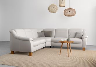 HOME AFFAIRE Ecksofa »Caldera L-Form« Federkern, wahlweise mit Kopfteilverstellung, Bettfunktion, Bettkasten