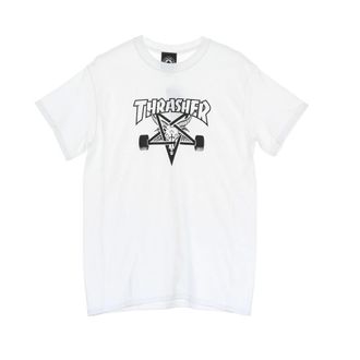 Thrasher Hombre, Camisetas, Blanco, Talla: M