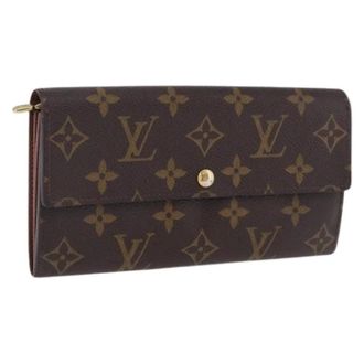 Louis Vuitton Pre-owned Long Wallet - - Pre-owned - Donna - Marrone - ONE SIZE