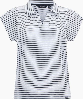 Regatta Womens Regatta Womens/Ladies Lorana T-Shirt - White/Multi - Size: 20