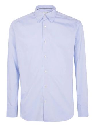Tintoria Mattei button-up cotton shirt - men - Cotton - 43 - Blue