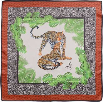 19V69 19V69 Womens Foulard Multicolor LEOPARD V06 - Multicolour - One Size