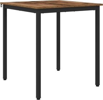 vidaXL Mesas De Comedor 70 X 70 X 75 Cm Madera De Ingenier&iacute;a Vidaxl