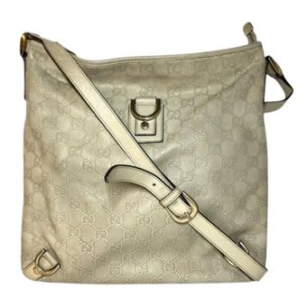 Gucci Pre-owned Cross Body Bags, female, Beige, Size: ONE SIZE Pre-owned Shoulder Bag