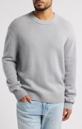 Frame Denim Cashmere Crewneck Sweater in Smoky Blue at Nordstrom Rack, Size Medium