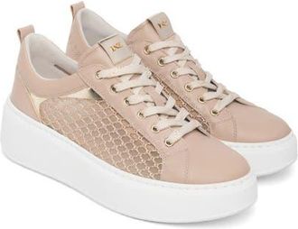 Nero Giardini Mesh Platform Sneaker in Rose at Nordstrom, Size 10Us