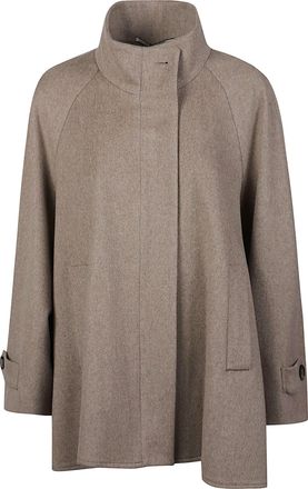 Tagliatore Leila Virgin Wool Cape