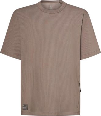 Oakley FGL Static Tee 5.0 - Heren - T-shirts - Grijs - M - Katoen - Tops