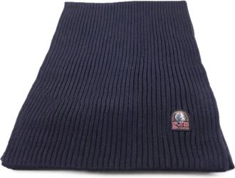 Parajumpers Accessoires, Heren, Blauw, ONE Size, Wol, Ribbed Merino Wool Scarf