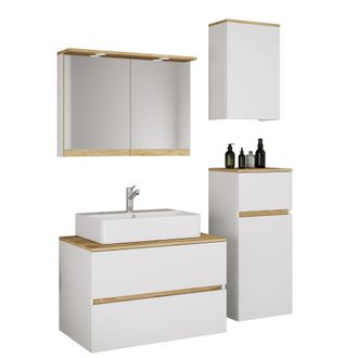 VCM Conjunto De Muebles De Ba&ntilde;o Con Lavabo Cosila-a 80 150x120x51 - Vcm