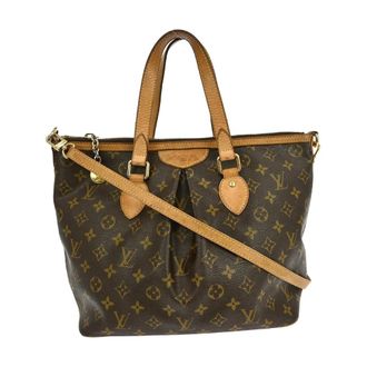 Louis Vuitton Pre-owned Tote Bags, female, Brown, Size: ONE SIZE Pre-owned Monogram Canvas Tote Bag