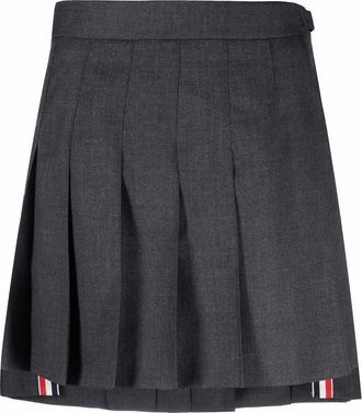 Thom Browne geplooide minirok