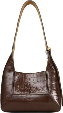 Jimmy Choo London Borsa a spalla Diamond S - Marrone