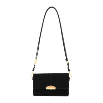 Pourchet Dames, Tassen, Zwart, Maat: ONE Size Leer