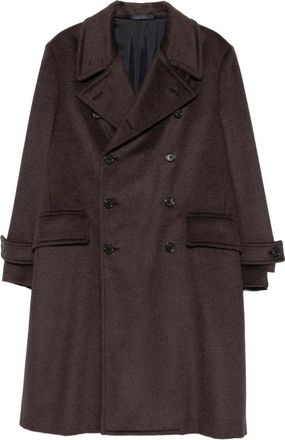 Caruso Corsaro Double-breasted Buttoned Coat