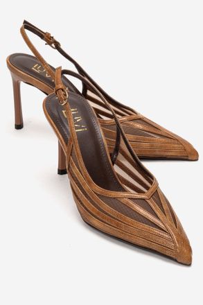 Prologue Eleana Slingback Mesh Stilettopomp