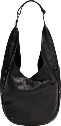Hammitt Tom Zip Hobo Bag in Black/Gunmetal at Nordstrom