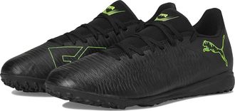 Puma Future 8 Play Turf Trainer Soccer Cleats Mens Soccer Shoes Black/Fizzy Light/Green Terrain : 11.5 D - Medium, Synthetic