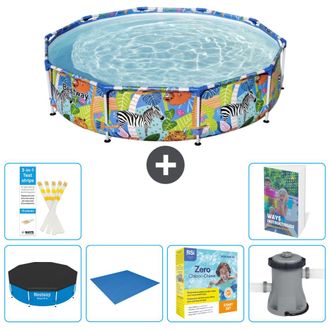 Bestway Piscina Bestway Steel Pro Redonda - Selva - 305x66 Cm - 7-piezas S24