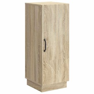 vidaXL Aparador Roble Sonoma 33 X 34,5 X 87 Cm Madera De Ingenier&iacute;a Vidaxl