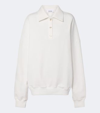 Norba Julia cotton polo sweatshirt