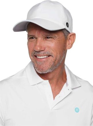 Coolibar Mens Ultimate Sport Cap, UPF 50+ Sun Protection in White at Nordstrom, Size Medium