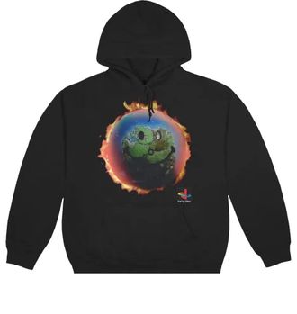 Travis Scott Cactus Jack x PlayStation World Hoodie Black CJFN-HS46
