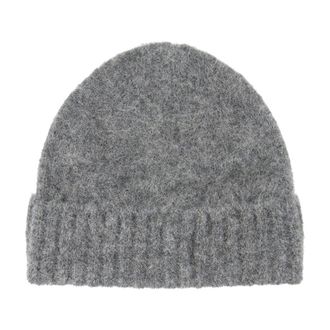 Sams&oslash;e & Sams&oslash;e Womens F24400056-193910tcx Beanie Gray Wool
