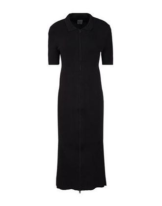 8 by YOOX VISCOSE ZIP-UP POLO NECK DRESS