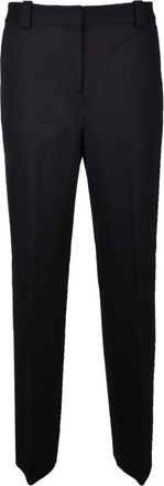 Anna Molinari Broek - Dames - Straight fit broeken - Zwart - XS - Broeken
