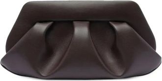Themoirè Clutches, female, Brown, ONE SIZE, Vegan Clutch Bag Magnetic Closure Italy