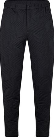 A|X Armani Exchange Mens Geometric Slim Cut Trousers in Nero - Black - Size 40 (Waist)