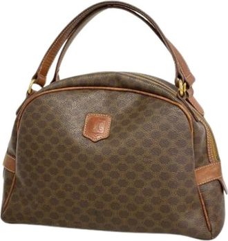 Celine Pre-owned Handbags, female, Brown, Size: ONE SIZE Pre-owned Vintage Plastic Handbag