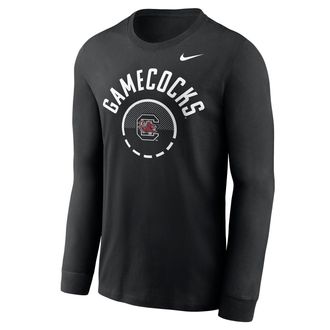Nike South Carolina Basketball Shoot Around Legend Nike Mens Dri-FIT College Long-Sleeve T-Shirt in Black | IW4867-010