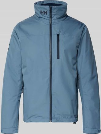Helly Hansen Midlayer Jacke mit Stehkragen Modell CREW in Rauchblau, Gr&ouml;&szlig;e XXXL