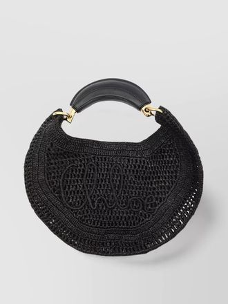 Chlo&eacute; raffia shoulder bag