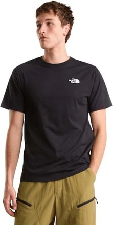 The North Face NSE Box Celebration Tee - Heren - Outdoor shirts - Zwart - L - Katoen - Fitness