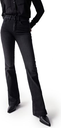 Salsa Faith Push in Flare Jeans Black