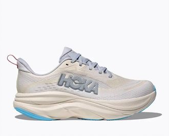 Hoka One One Womens Skyflow Running Shoes - Wide Width In Alabaster/mineral