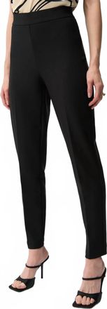 Joseph Ribkoff Pull On Slim Ankle Pants In Black