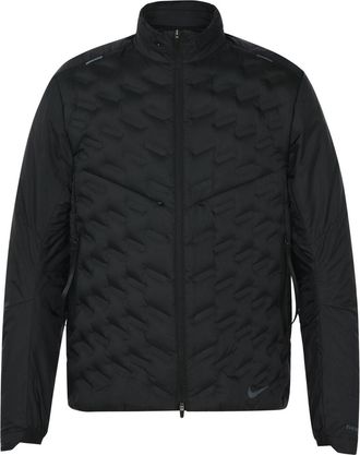 Nike Mens Nike FW21 Solid Color Hooded Long Sleeves Black Down Jacket DD5668-010
