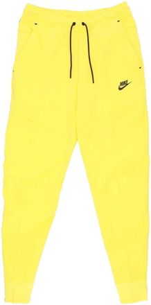 Nike Tech Fleece Pant - Heren - Trainingsbroeken - Geel - XL - Katoen - Fitness