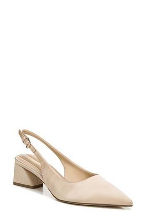 Franco Sarto Racer Slingback Pointed Toe Pump in Champagne at Nordstrom Rack, Size 9