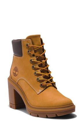 Timberland Allington Heights Block Heel Boot in Wheat at Nordstrom, Size 6.5