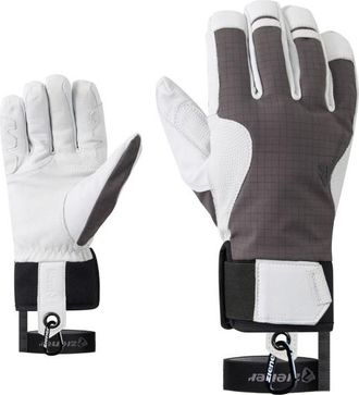 Ziener Latemarspitze-Z AS AW Handschuhe f&uuml;r Herren | grau