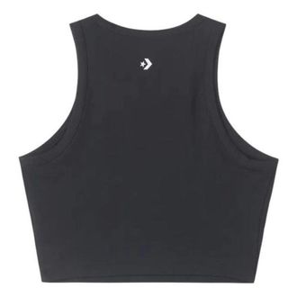 Converse (WMNS) Converse Wordmark Knit Tank Top Asia Sizing Black 10026502-A01