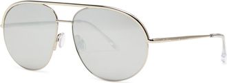 Isabel Marant Aviator-style Sunglasses - Silver - One Size